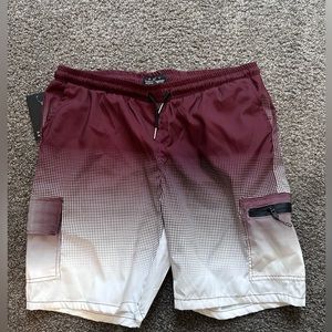 Public Record Men’s Large Swim-Trunks